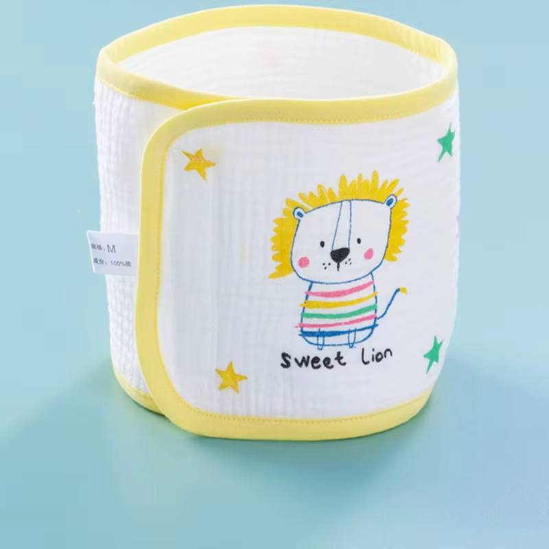 Ceinture de cordon ombilical pour bébé, reliure de ventre imprimée de dessin animé, cadeau de douche pour nouveau-né, livraison directe