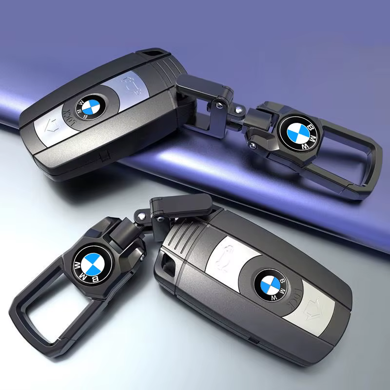 Porte-clés de voiture en métal avec boucle de ceinture et mousqueton pour BMW X1 X2 X3 X5 X4 X6 X7 G30 G20 G32 G11 G12 F40 F30 F20 F10 F34 F07 F44