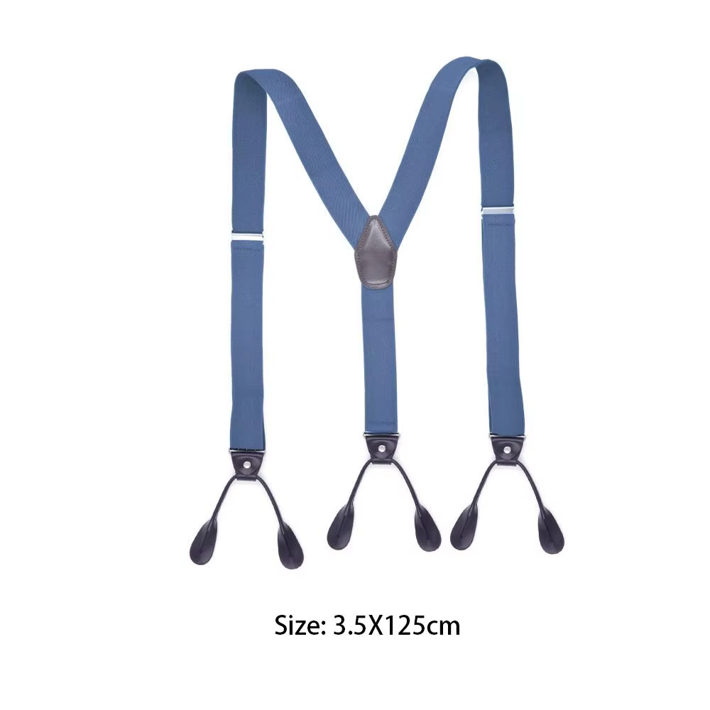 Bretelles Vintage en cuir pour hommes et femmes adultes