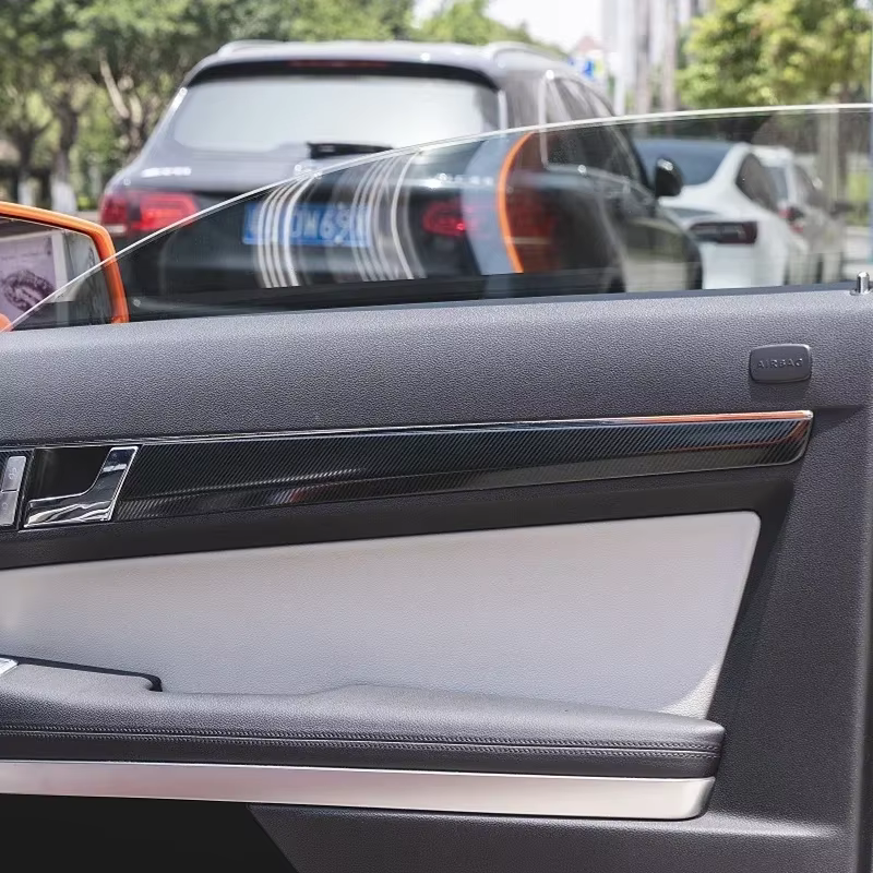 Couverture décorative en acier inoxydable pour panneau de porte de voiture Mercedes Benz Classe E Coupé W207 C207 2009-2013, accessoires intérieurs