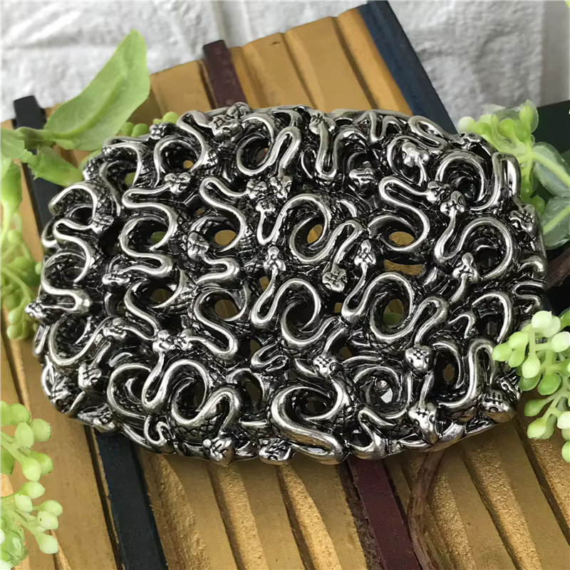 Boucles de Ceinture de luxe pour hommes Boucle en métal