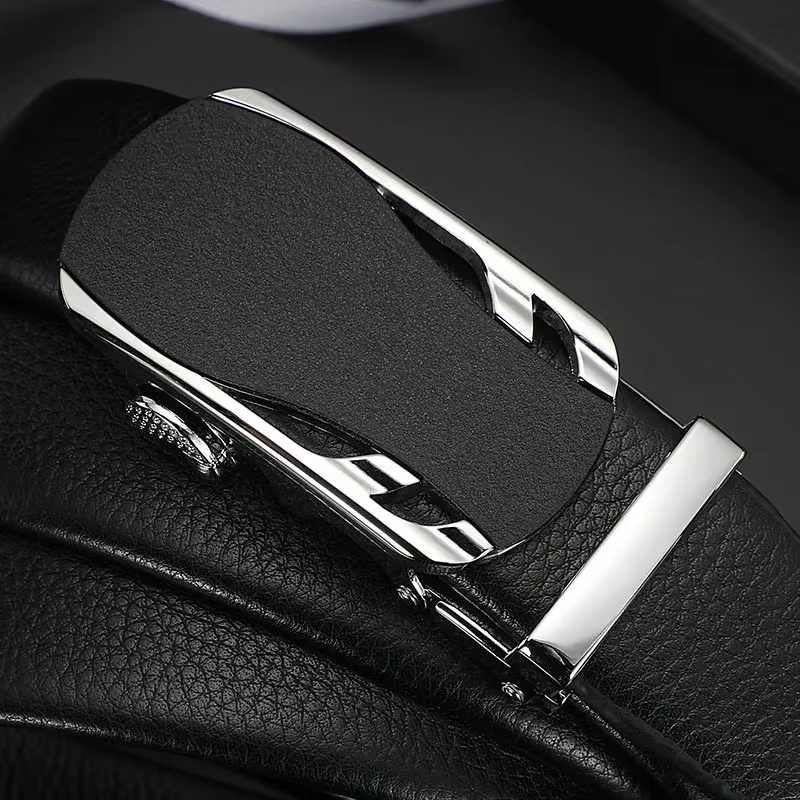 Ceinture en cuir avec nom personnalisé pour hommes