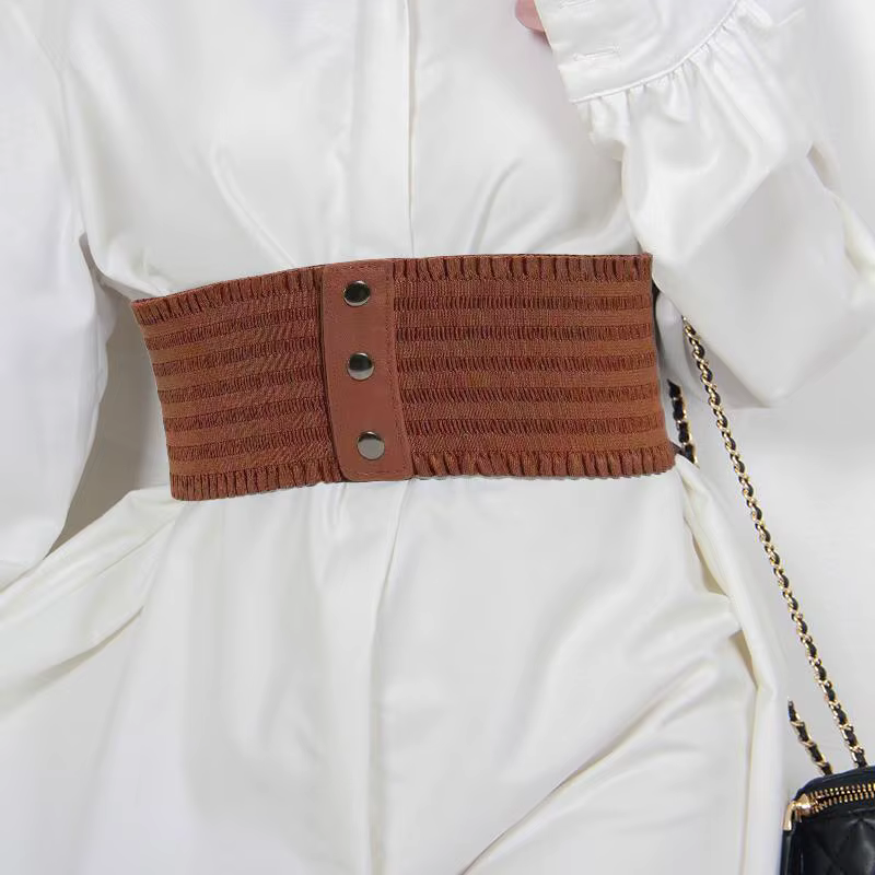 Ceinture élastique large pour femmes