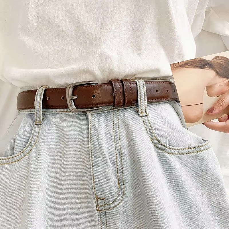 1pc ceinture femme mode Simple polyvalent
