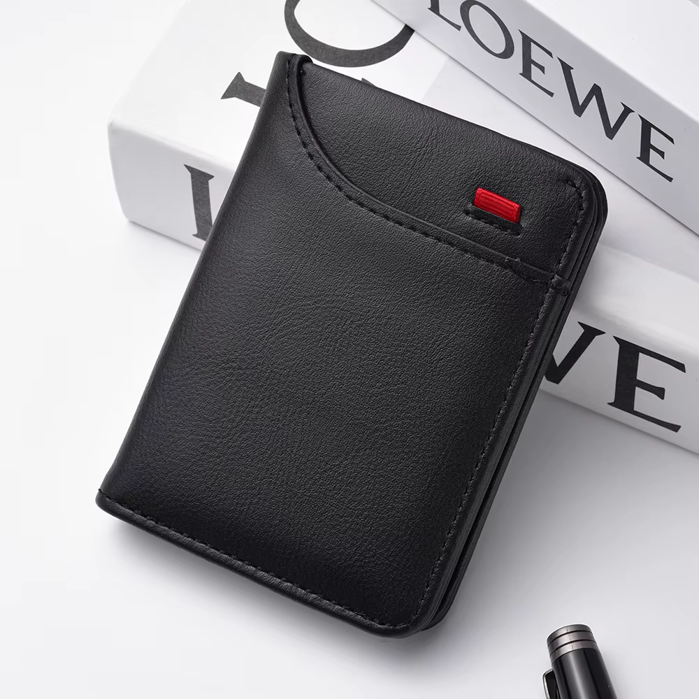 Portefeuille Vertical multi-cartes pour hommes