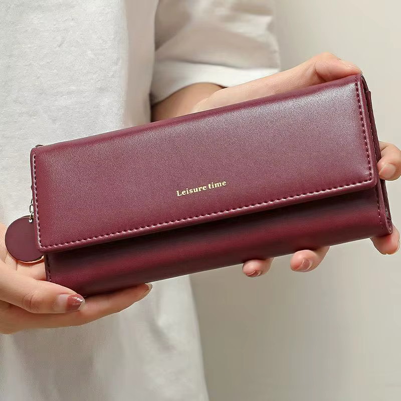Portefeuille long pour femme