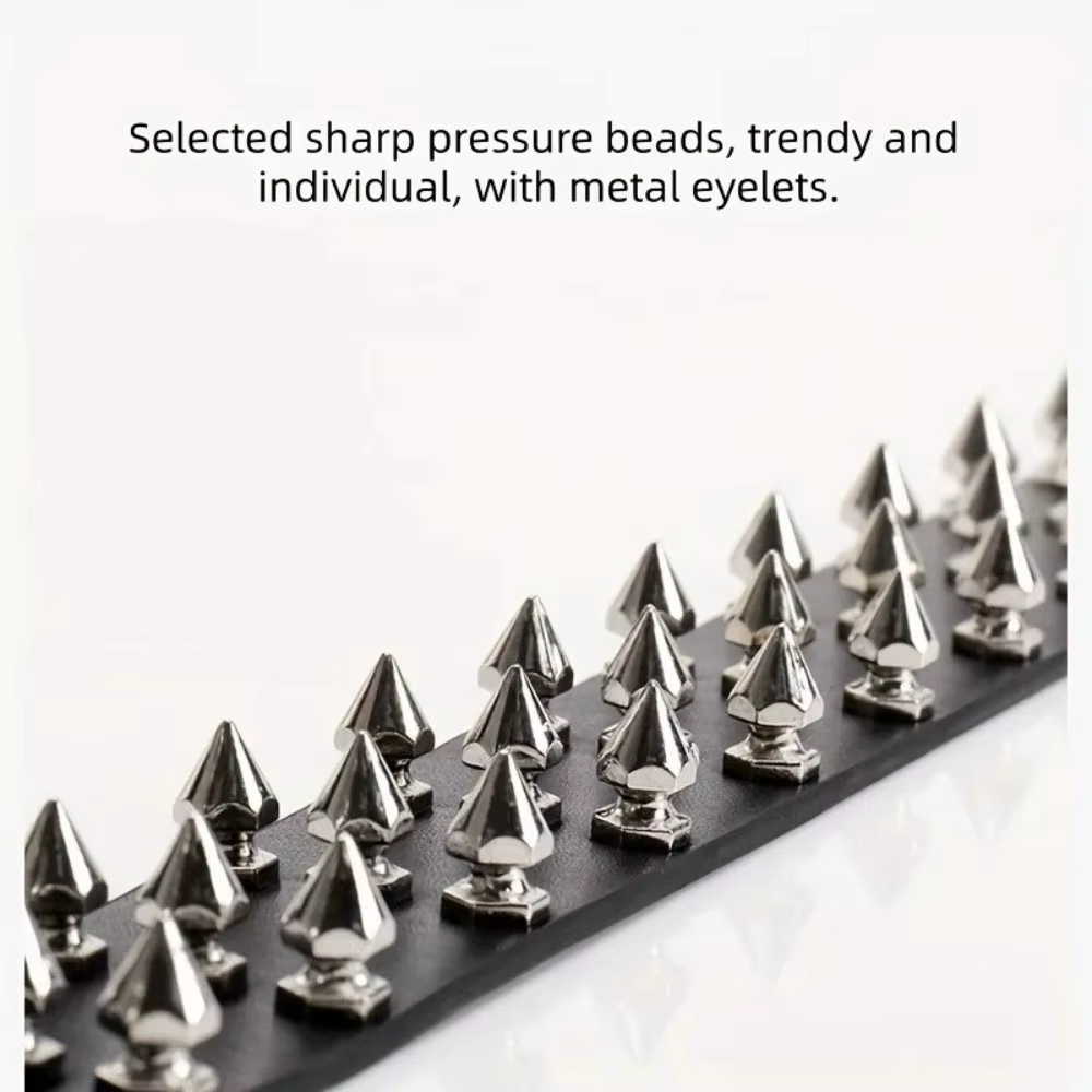 Ceinture rétro à rivets