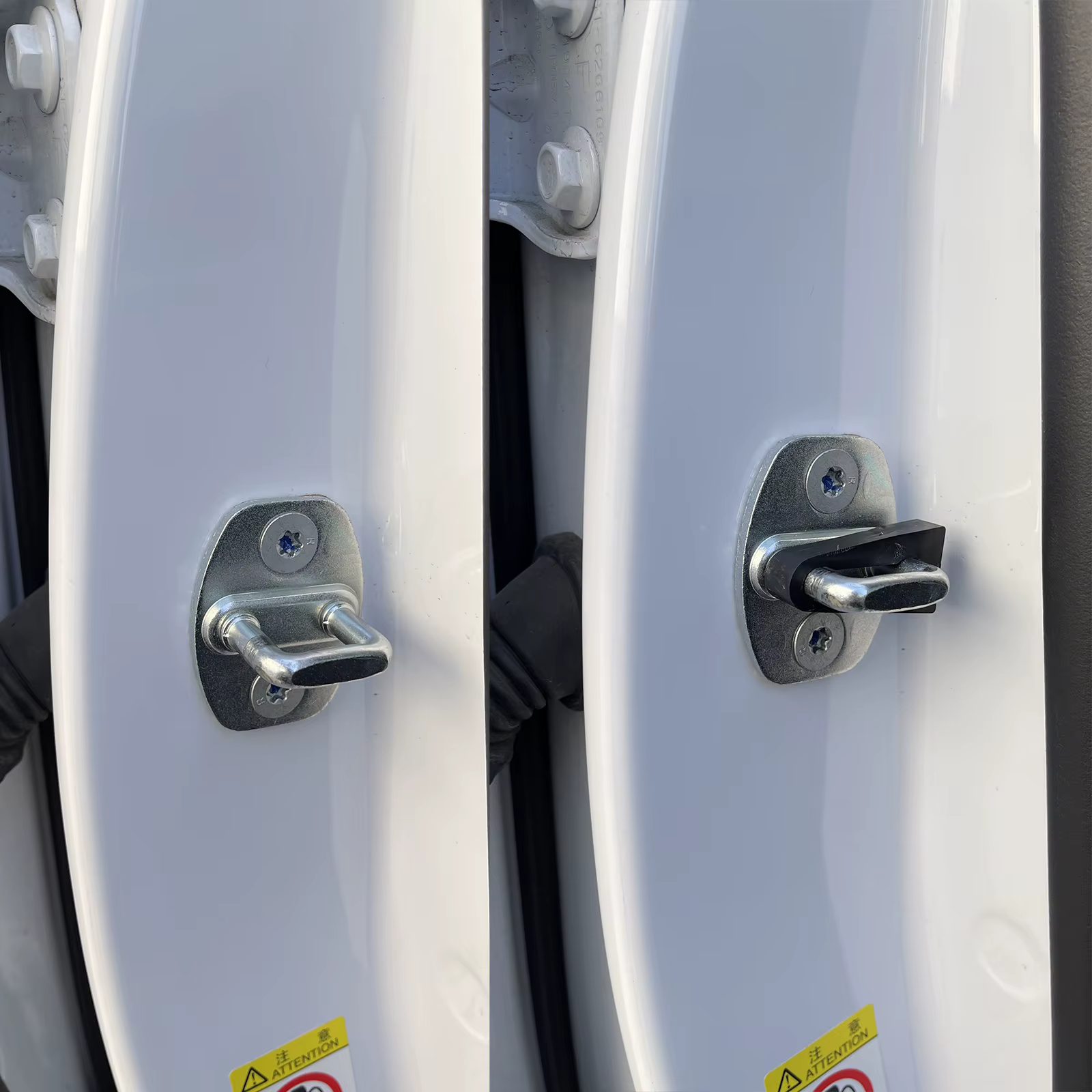 Amortisseur de son de serrure de porte de voiture, tampon pour SEAT leon Altea Ibiza Toledo Alhambra, bouchon insonorisé intérieur, crête du bruit