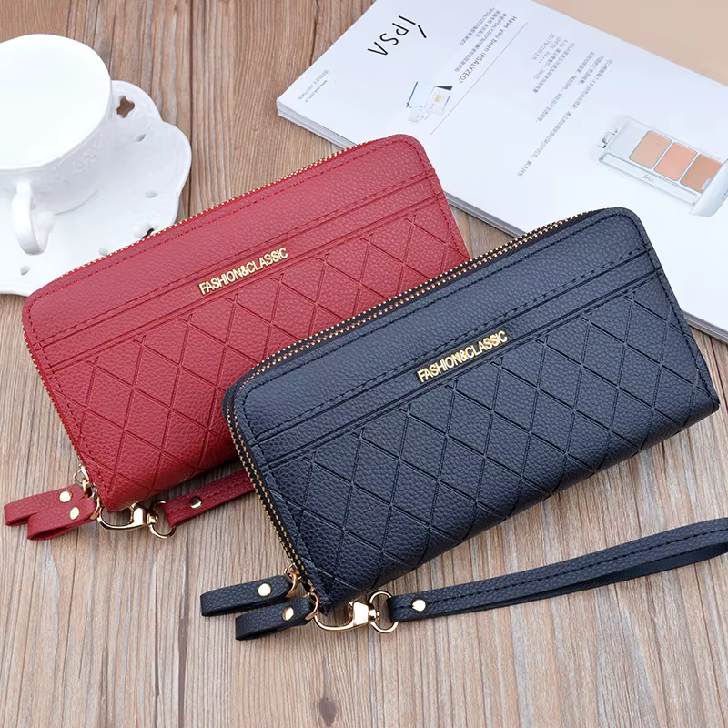 Portefeuille long pour femme