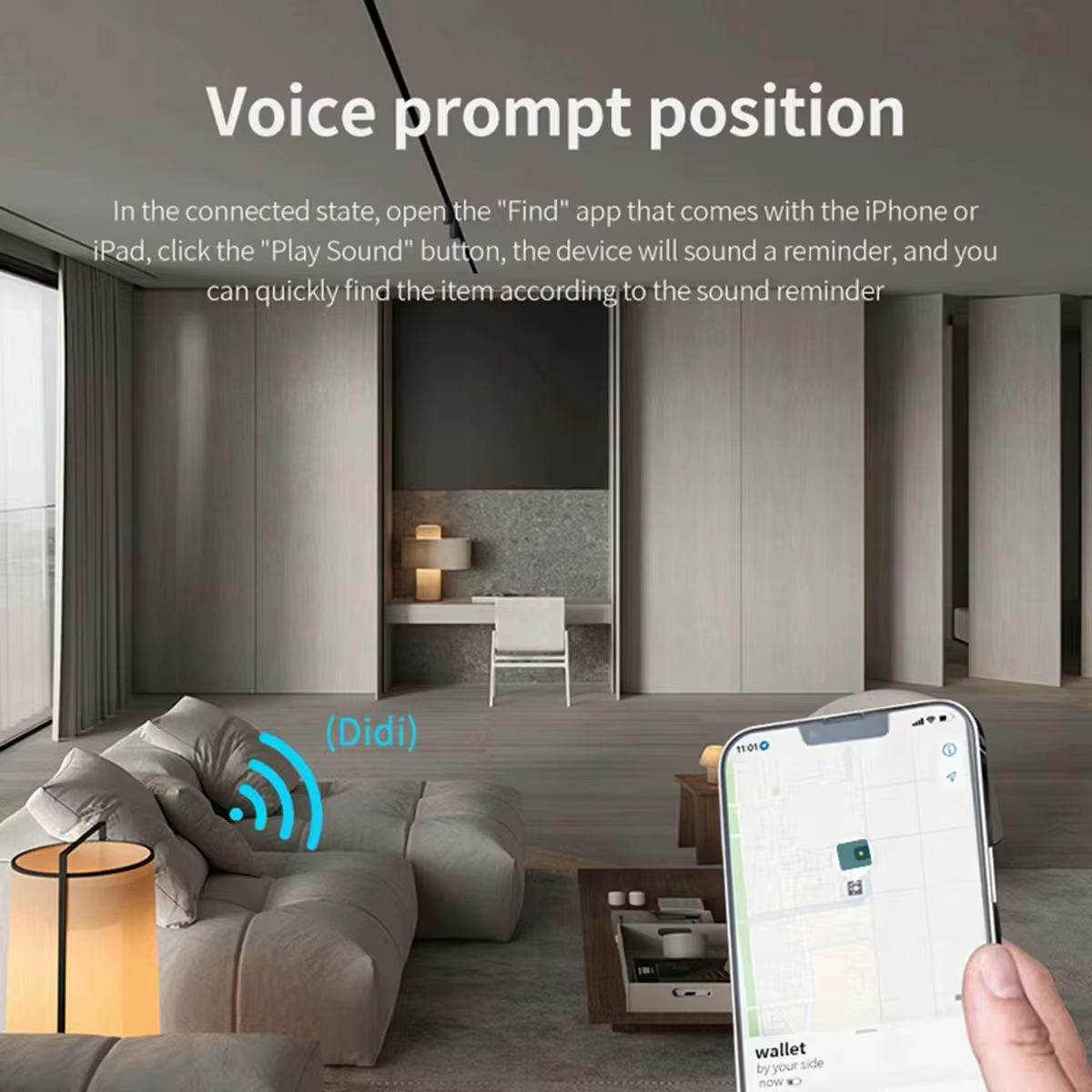 Portefeuille Anti-perte, suivi de localisation de carte, étiquette intelligente, Android, fonctionne avec Google Find My App, Bluetooth, carte Ultra-fine, Charge sans fil