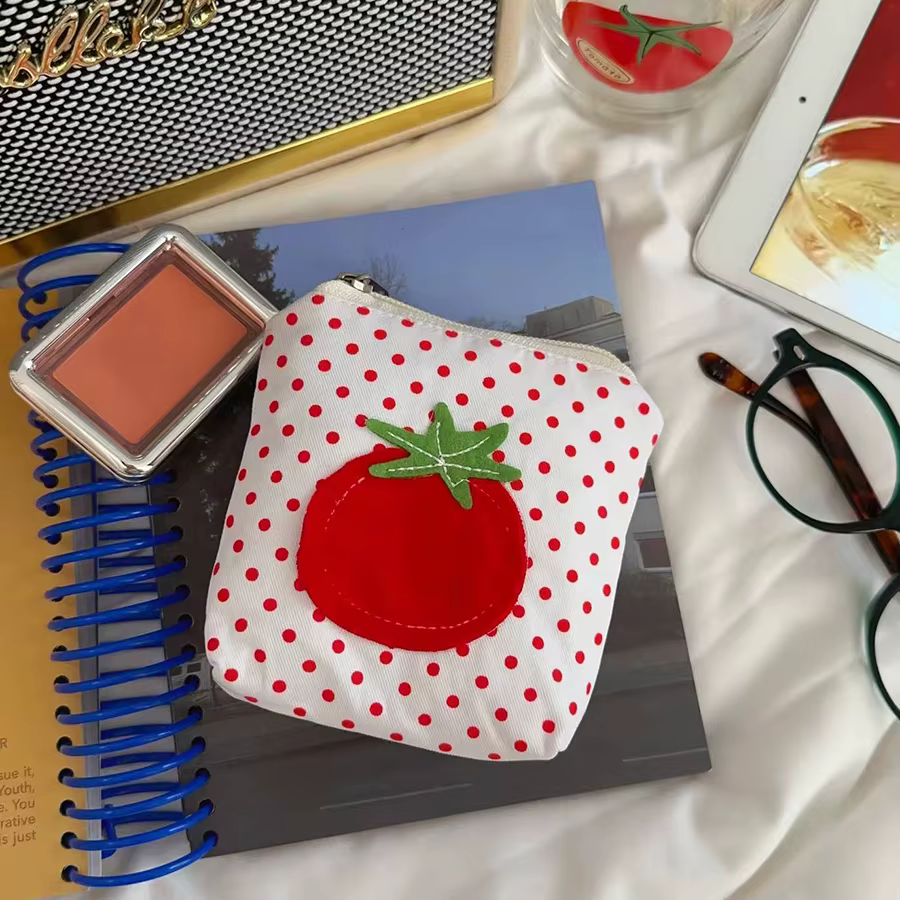 Porte-monnaie Style tomate