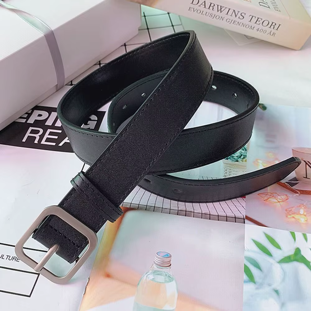 Ceinture en cuir PU pour femmes