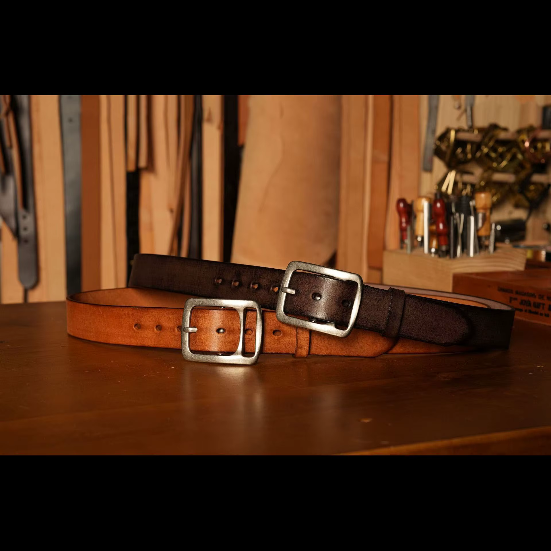 Ceinture rétro à la mode pour hommes
