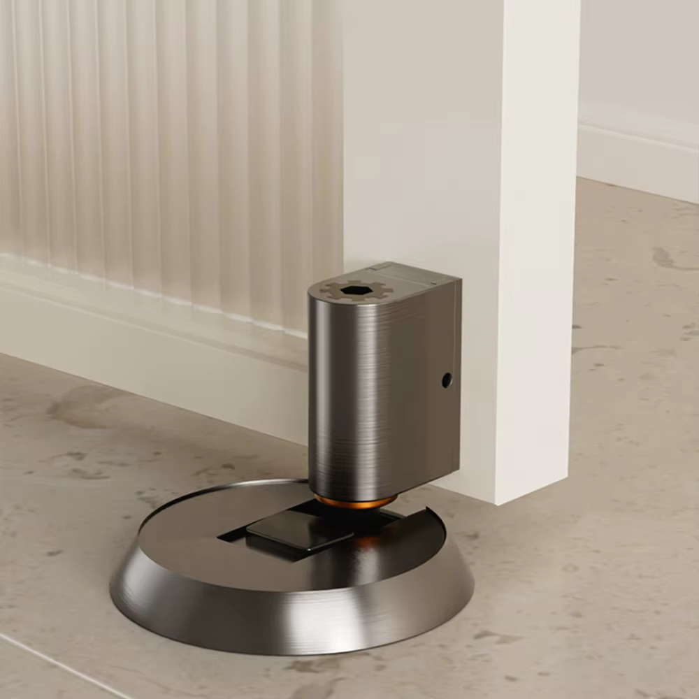 DOOROOM – butée de porte coupe-vent et Anti-Collision, Simple, sans poinçonnage, Stable et Durable, pour l'amélioration de l'habitat