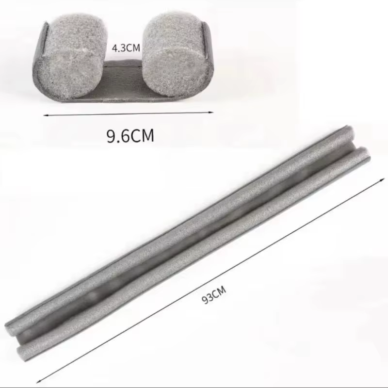 1 Pack Bande d'étanchéité souple pour bas de porte, anti-froid, bloqueur de courant d'air, bande d'étanchéité plus épaisse