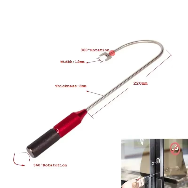 ABYP – outil de tour de pêne dormant de dérivation de serrurier, pour ouvrir et indiscret de portes, serrures de porte en verre