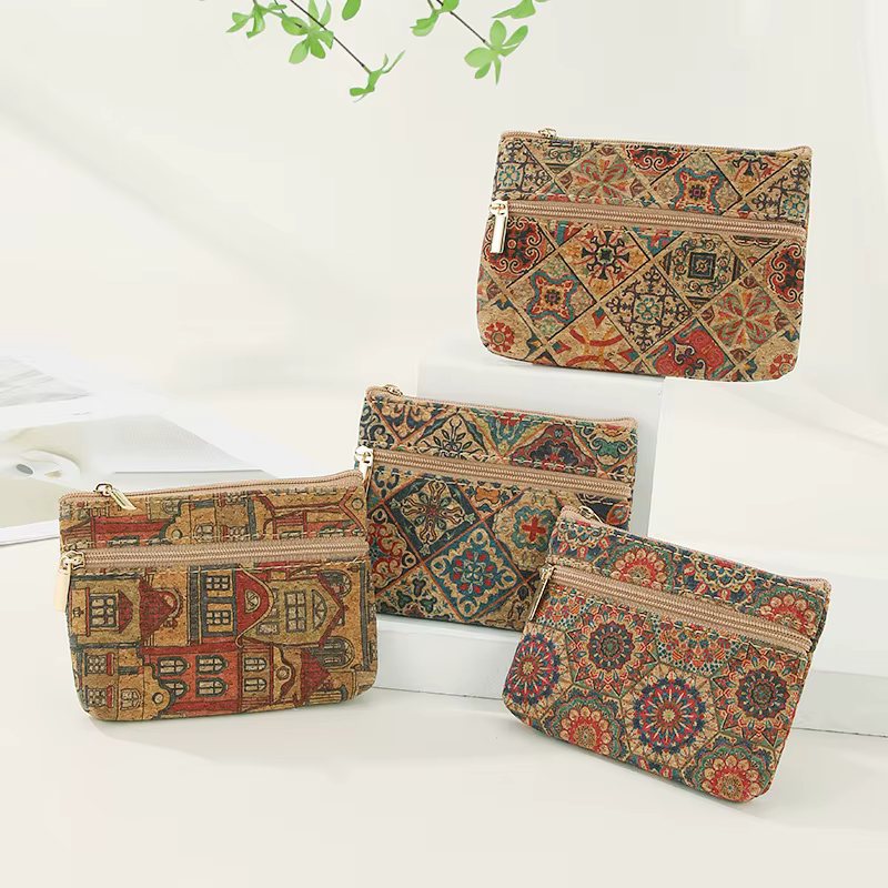 Petit sac en liège, Mini portefeuille
