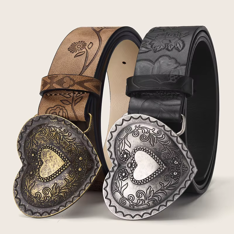 Ceinture unisexe de haute qualité avec boucle lisse