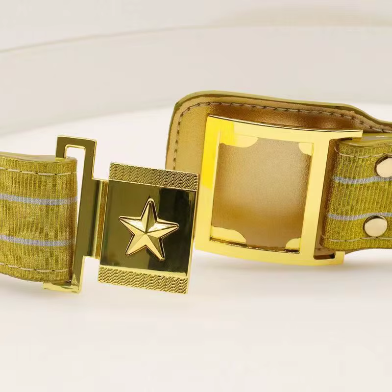 Ceinture de travail en cuir véritable pour homme