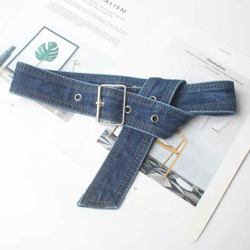 Ceinture en jean pour femme
