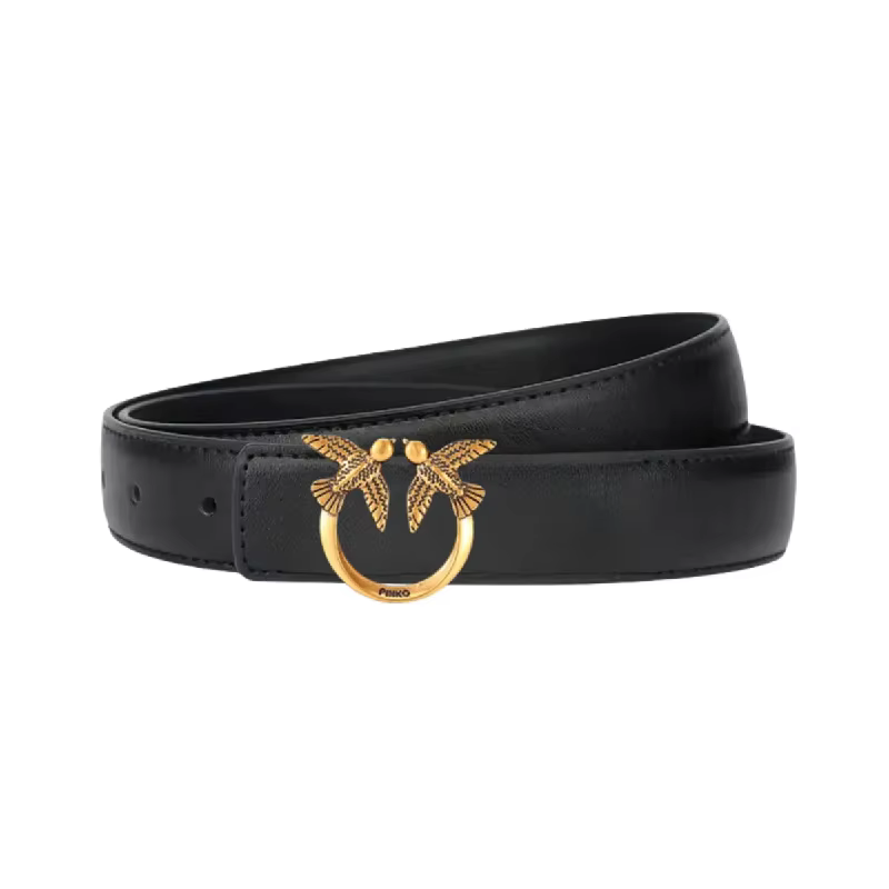 Ceinture de luxe Pinko pour femme 2026 en PU