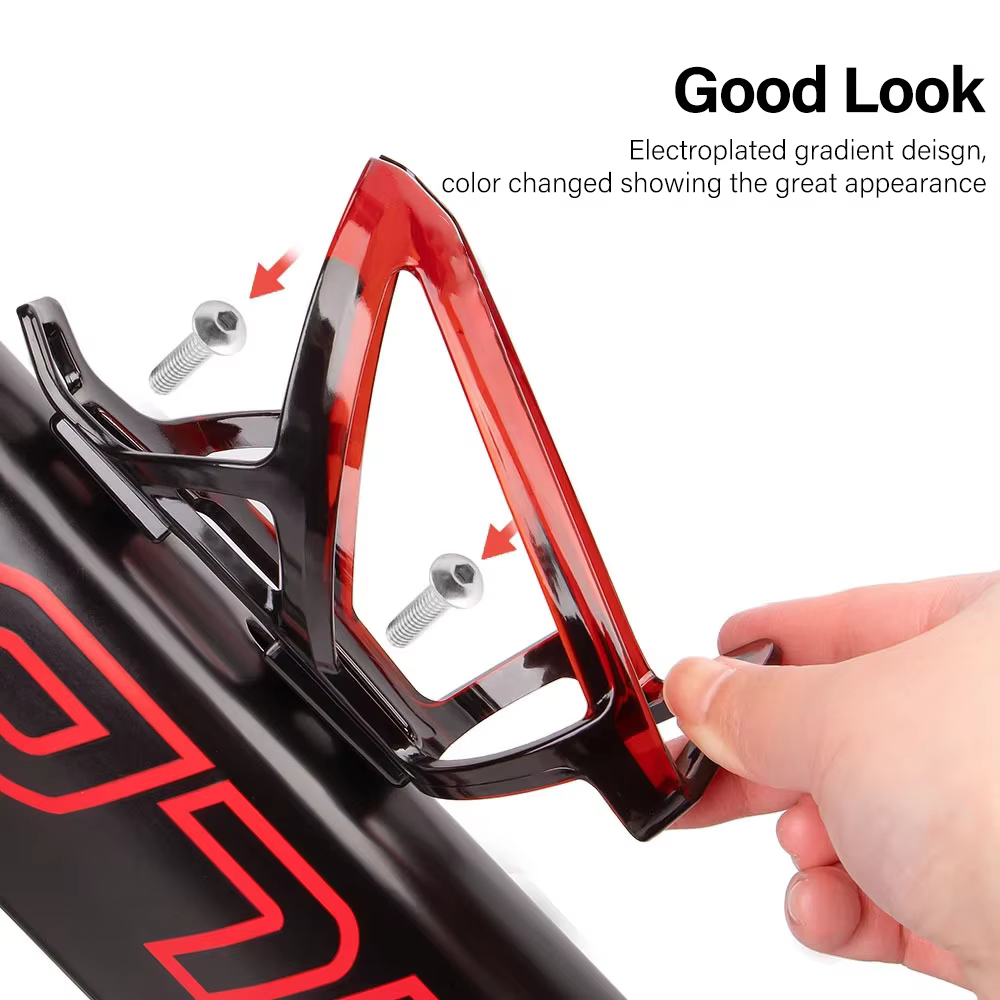 Porte-bidons de vélo porte-bouteille d'eau de vélo de route vtt coloré léger support de bouteille de vélo accessoires de vélo