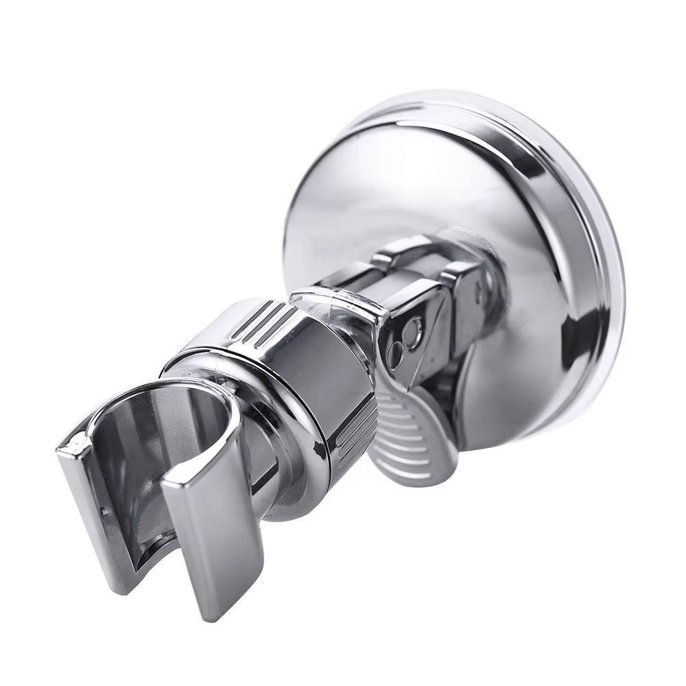Support de pomme de douche, salle de bains, forte ventouse sous vide, support mural réglable, support de pomme de douche à main, accessoire de salle de bains