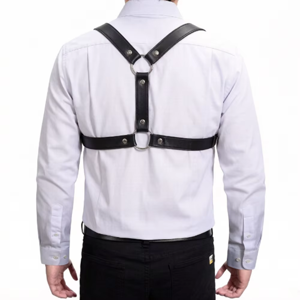Ceinture pour homme en cuir PU