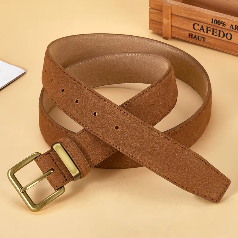 Ceinture en daim pour femmes