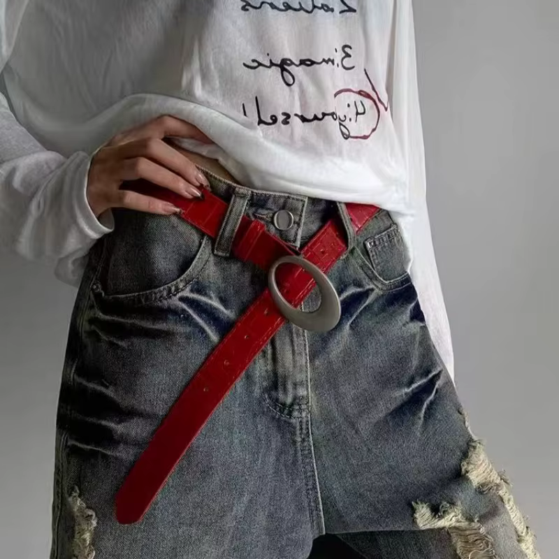 Ceinture rétro américaine Y2K pour femmes