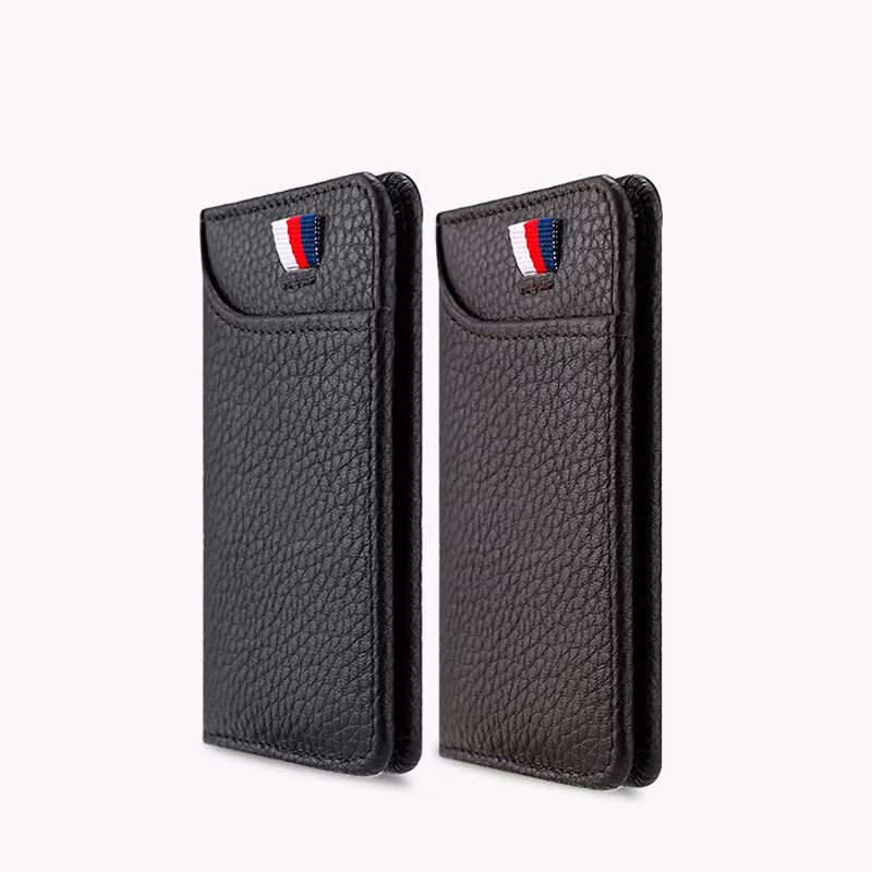 Porte-cartes de luxe en cuir pour hommes et femmes