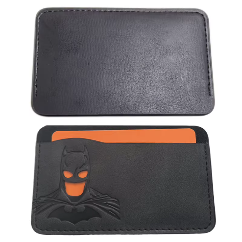 Porte-carte d'identité en cuir personnalisé