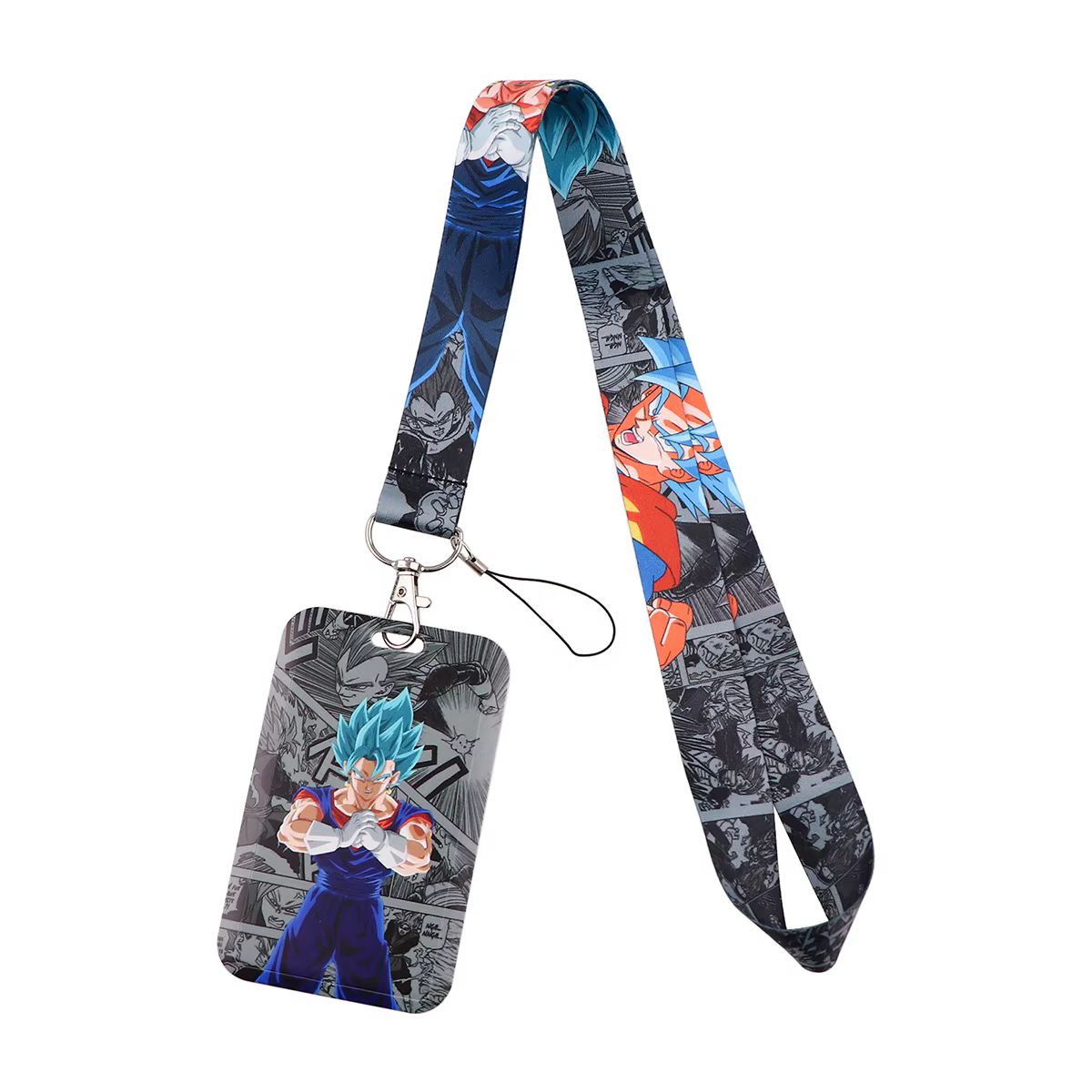 Anime Rick Strap Lanyard for Key ID Card Charm, Danemark ge Holder, DIY Cool Hang Rope Keyring Accessrespiration, Gifts Cosplay