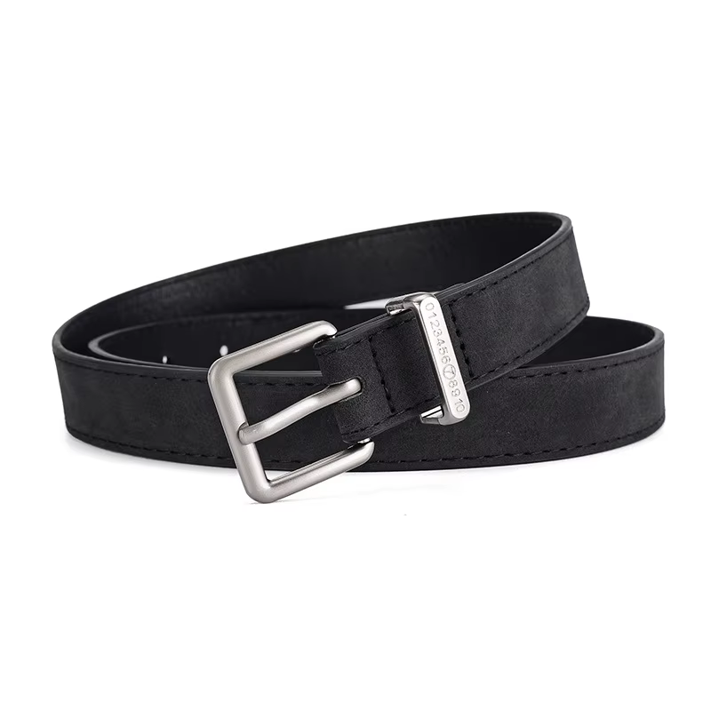 Ceinture large en cuir pour femme