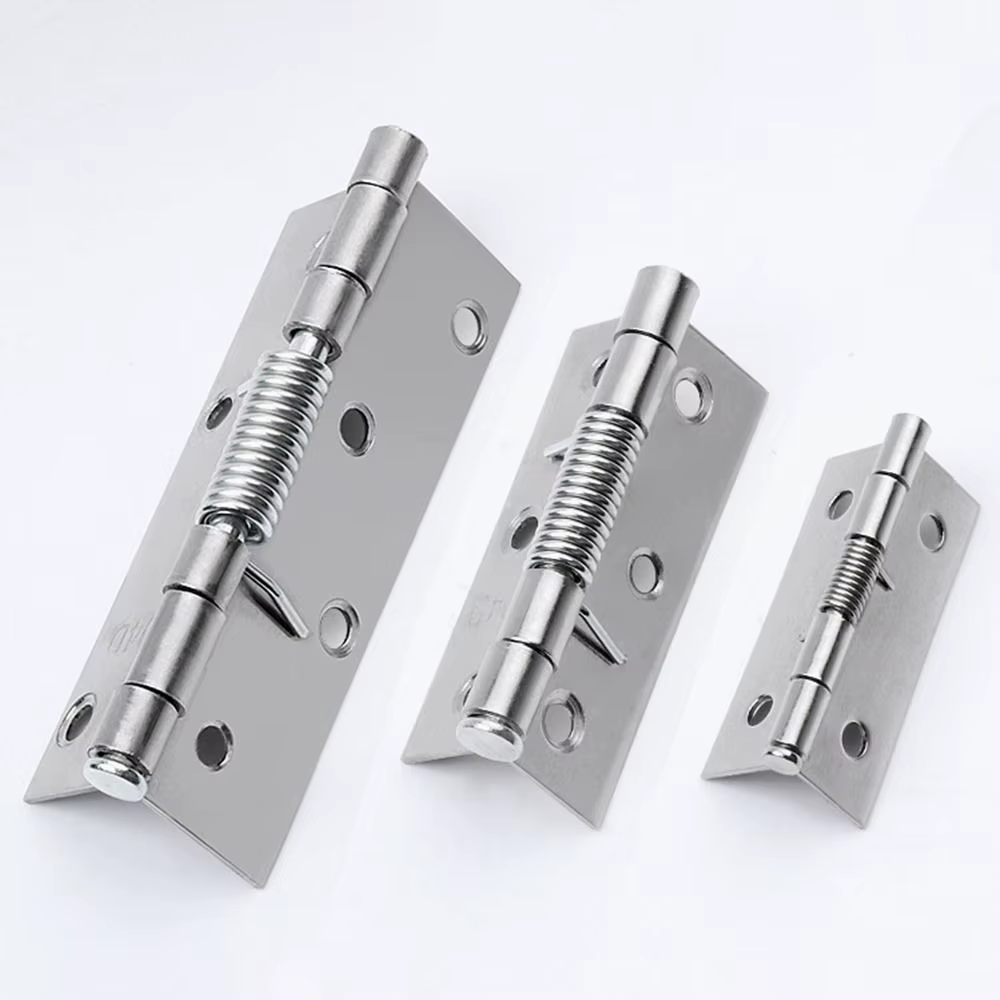 Charnières de porte pliantes à ressort à rebond automatique, charnières croisées, fournitures de meubles, accessoires de fenêtre