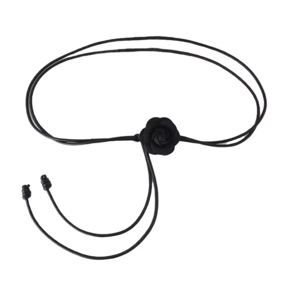 Ceinture de taille en corde en cuir élégante