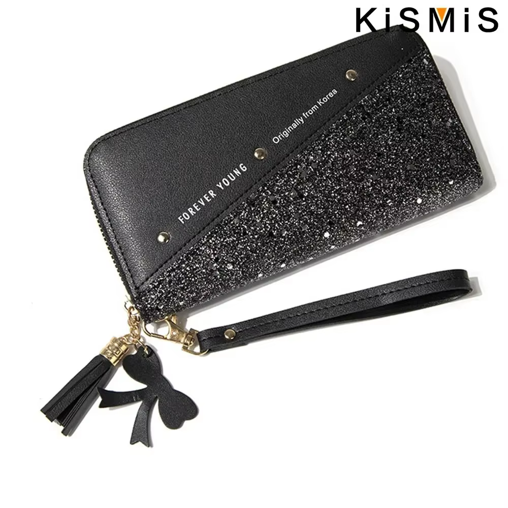 Portefeuille Long en Cuir pour Femme
