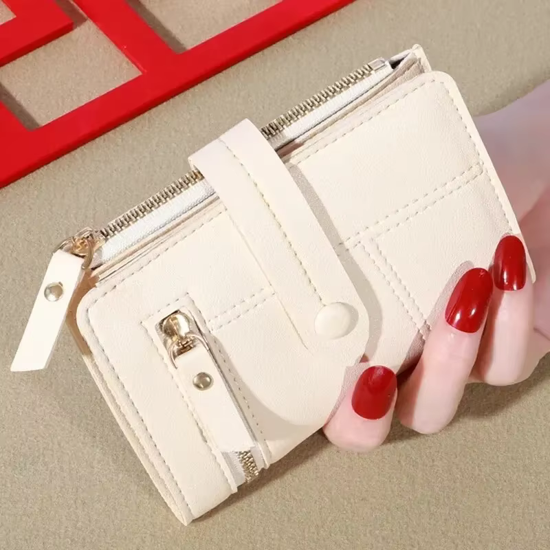 Portefeuille mi-long polyvalent et haut de gamme pour femme