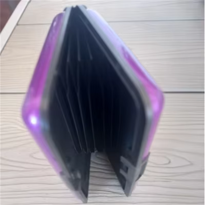 Porte-cartes de visite en aluminium pour hommes et femmes