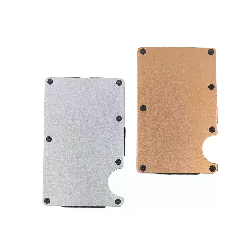Portefeuille minimaliste pour hommes et femmes - Portefeuille fin anti-RFID