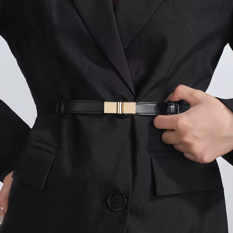 Ceinture à boucle pour femme