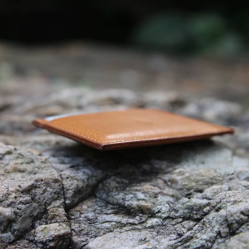 Porte-cartes en cuir pour hommes