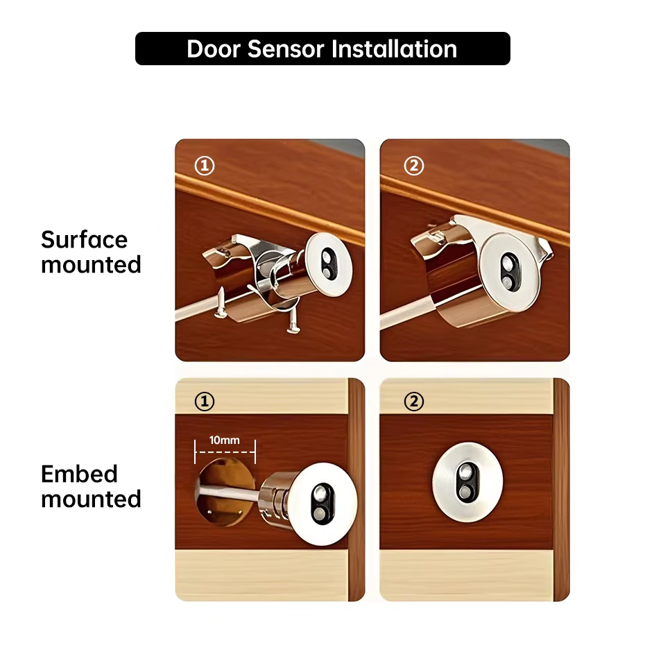 Capteur de porte Dupont DC12V-24V, interrupteur de détection de mouvement double pour armoire, placard, éclairage LED et décoration