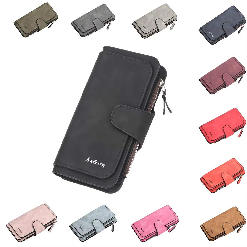 Portefeuille long pour femme élégant et tendance