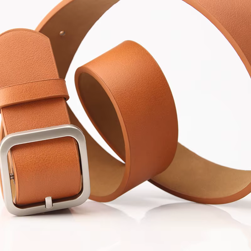 Ceinture en cuir PU pour femmes