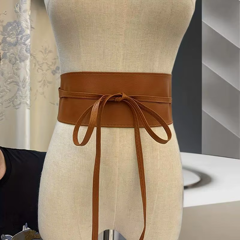 Ceinture Boho en Faux cuir pour femmes