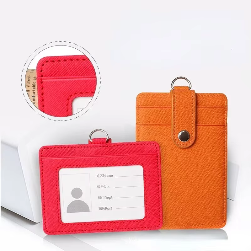 Porte-cartes multifonctionnel avec lanière pour hommes et femmes