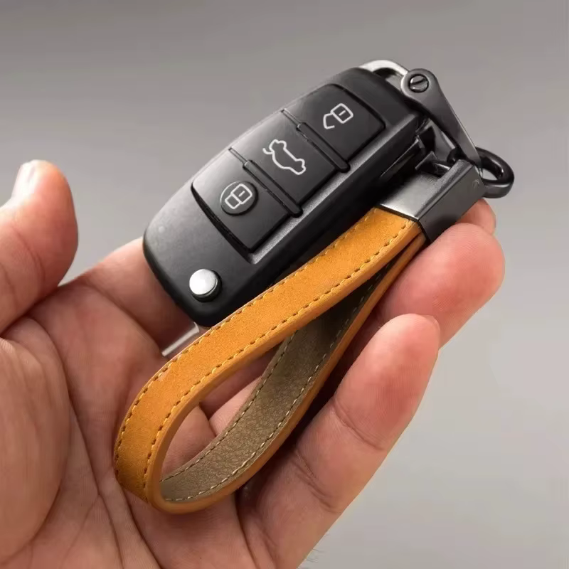 Porte-clés de voiture minimaliste de luxe