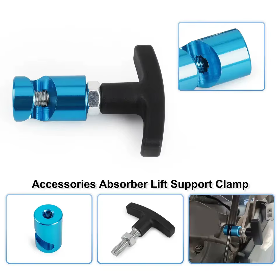 Support de capot de voiture, pince de fixation antidérapante à pression d'air, couvercle de moteur, tige de Support de levage, accessoires de serrage d'absorption