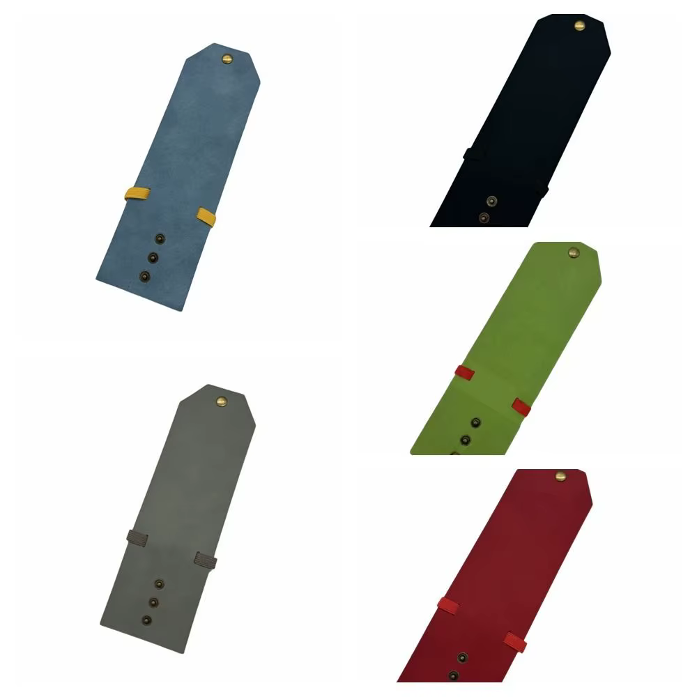 Portefeuille simple de couleur unie